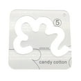 thumbnail image 1 of Washranp Free-Motion Acrylic Quilting Template Ruler with Quilting Frame,Sewing Machine Templates Scratch Resistant DIY Sewing Tools, 1 of 3