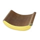 thumbnail image 1 of Alfombra rascadora para gatos, cama de cartón, juguete interactivo, duradera, rascador para gatos Amarillo S, 1 of 9
