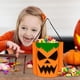 thumbnail image 4 of Bolsa de Dulces de Halloween con Diseño de Calabaza | Bolsa Personalizada para Pedir Dulces | Bolsa Reutilizable de Poliéster para Recuerdos de Halloween | Almacenamiento de Dulces con Nombre Persona, 4 of 5