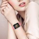 thumbnail image 4 of YuiYuKa Trenzada Nylon Solo Loop Para Apple Watch Bands 41mm 45mm 40mm 44mm 38mm 42mm Cinturón De Elástico Pulsera iWatch Series SE 7 6 5 4 3 2 1 Pulseras - ponche rosa YuiYuKa Apple watch band 38mm 40mm 41mm, 4 of 6