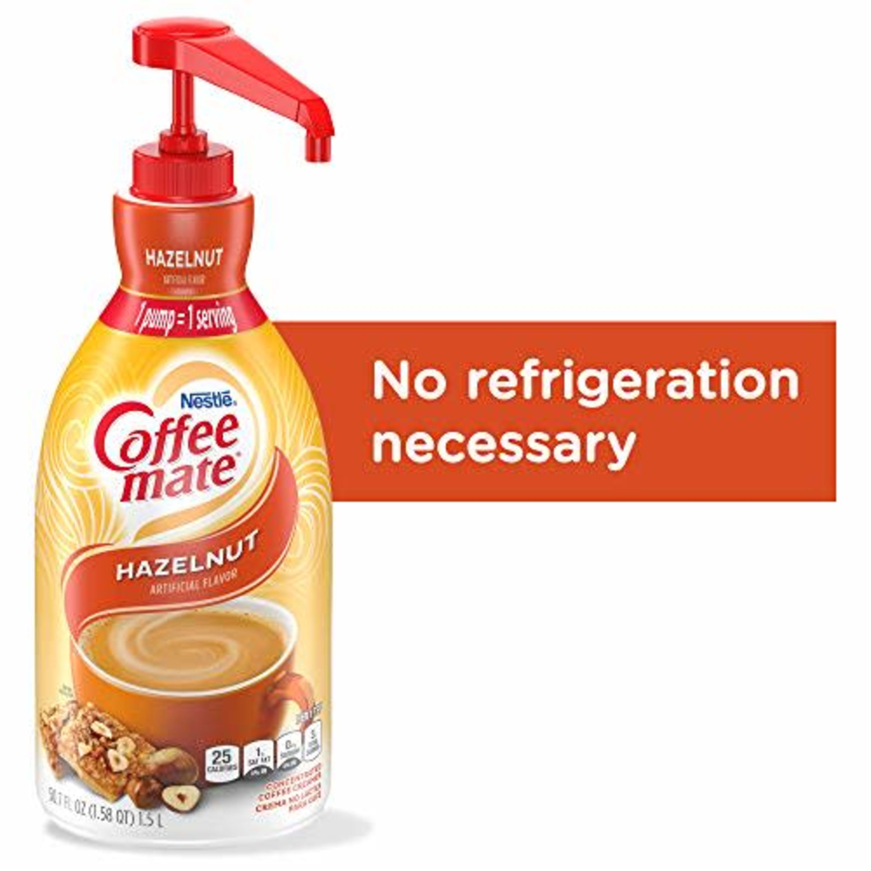 Buy Coffee Mate Hazelnut Liquid Coffee Creamer, Bulk Coffee Creamer
