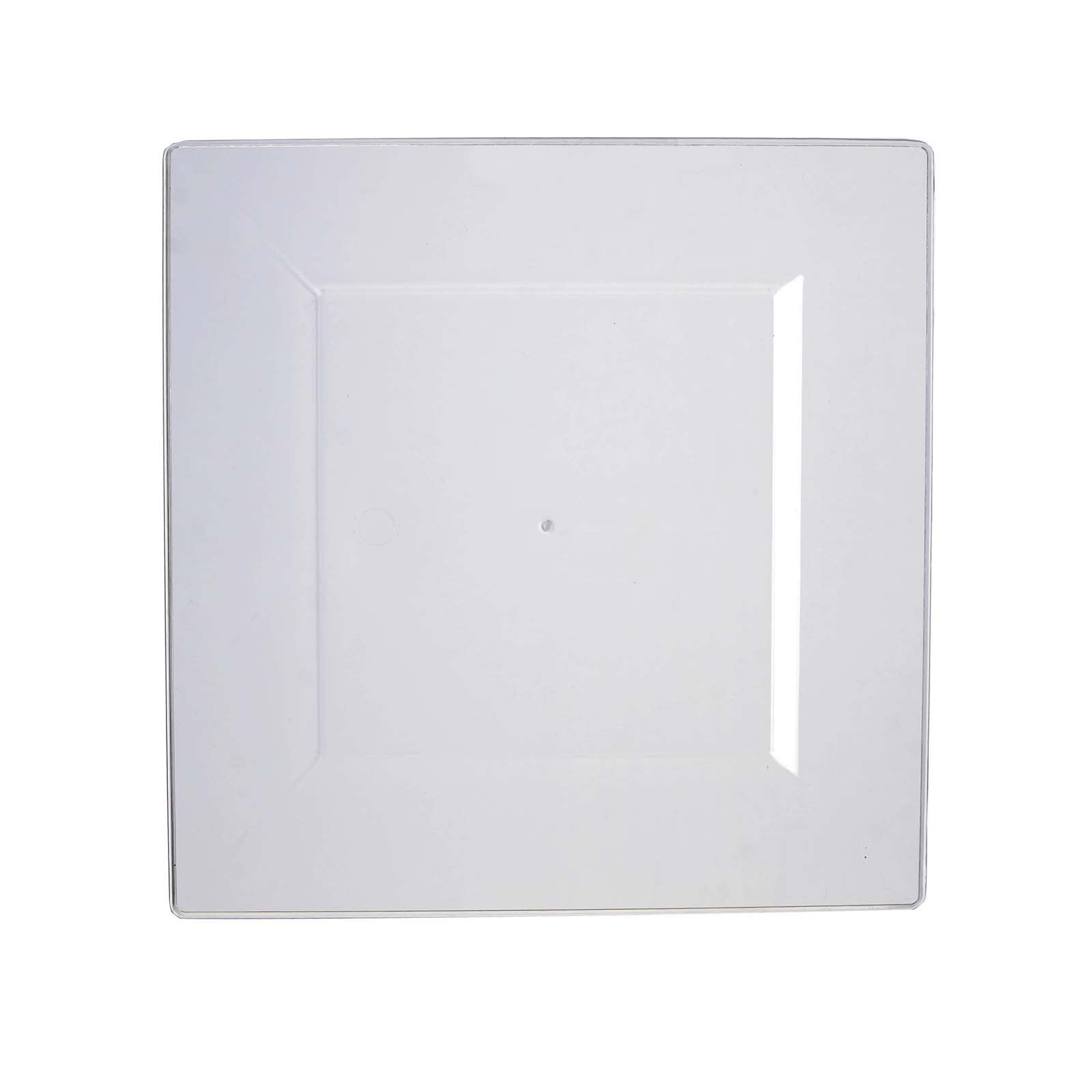 square disposable plates