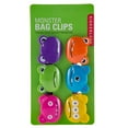 thumbnail image 2 of Kikkerland Crazy Monsters Bag Clips, 2 of 3
