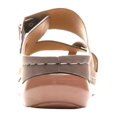 thumbnail image 4 of Hvyesh 2024 Wedges Shoes for Women Sandals with Arch Support Comfortable Bunion Corrector Orthopedic Sandals Women Flip Flops Dressy Summer Walking Wedge Shoes, 4 of 8