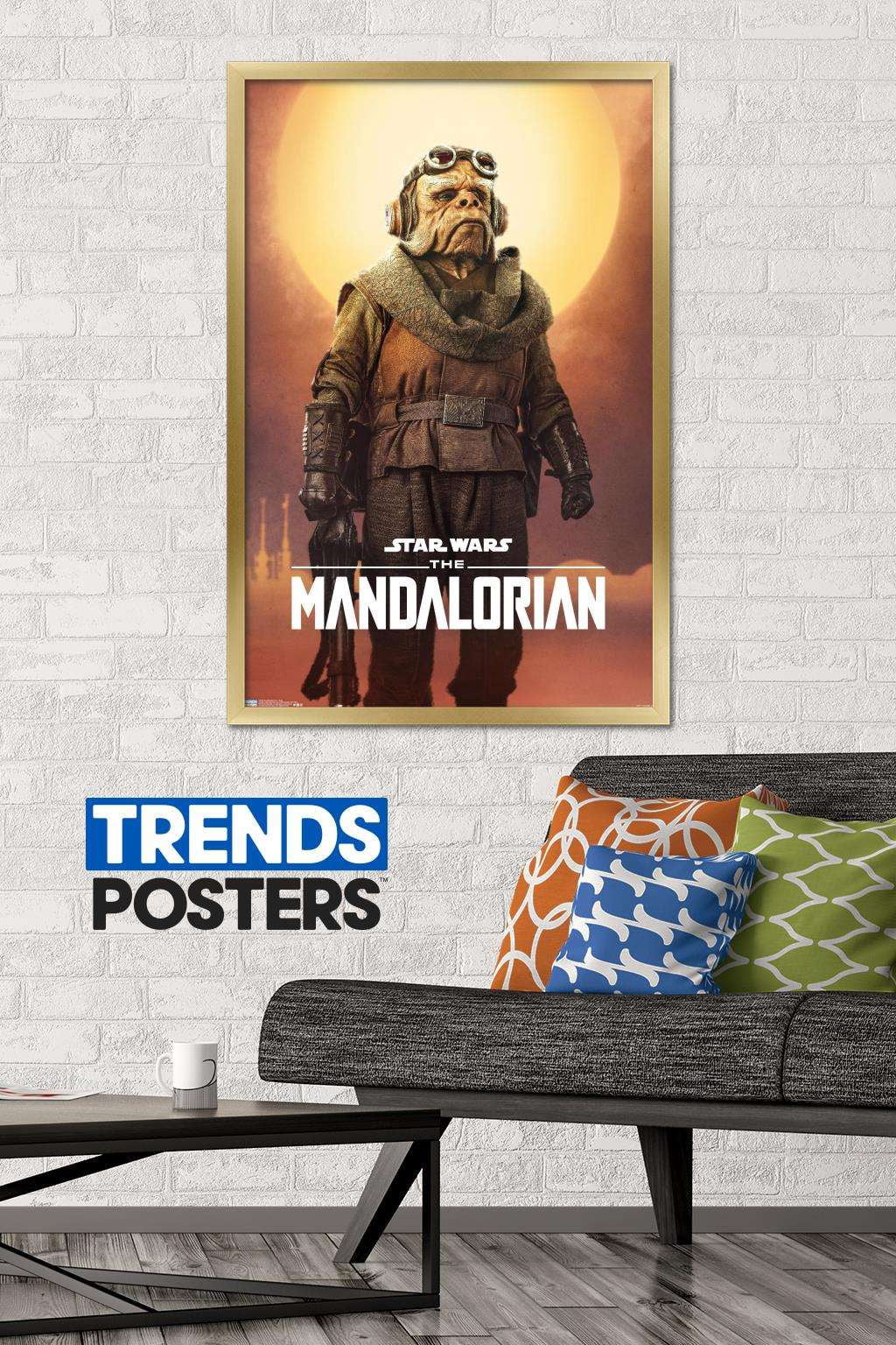 Star Wars: The Mandalorian - KuIIl Wall Poster, 22.375" x 34", Framed