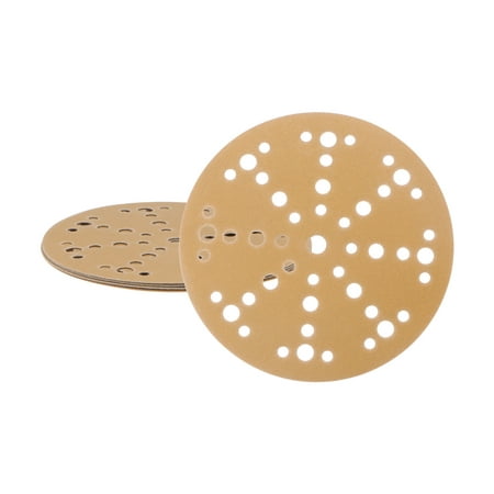 

5pack Sanding Discs 6-Inch 240 Grits Aluminum Oxide Abrasive Hook and Loop Sandpapers 49-Hole