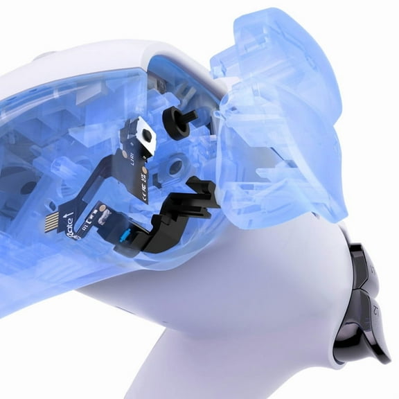 eXtremeRate Light Clicky Triggers for PS5 - Tactile Micro Switch Kit (BDM-010/020) w/ Mouse-Click L1R1