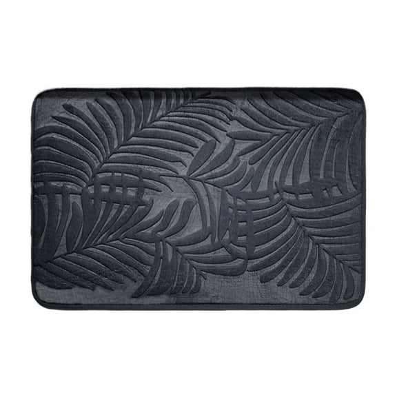 Grrvtrz Bathroom Water Absorbent Door Mat Dry Entry Mat for Shower Room Solid Color Non Slip Rug for Toilet Entrance,Bathroom Decor,Bathroom Accessories