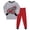 style-06 Watermelon Red, variant on Gubotare Toddler Pajamas for Boys Boys Pajamas Toddler Boys Long Sleeve Cotton Pjs Kids Sleepwear Sets (Black,5-6 Years)
