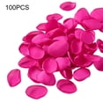 thumbnail image 2 of 200Pcs Artificial Petal Realistic Non-fading Exquisite Romantic Fake Rose Petal Photography Props Party Supplies-Rose Red, 2 of 6