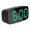 Green, variant on Digital Battery/ 2 Brightness Snooze Display Clock for Bedroom Home Bedside Elderly Kids - Green Light