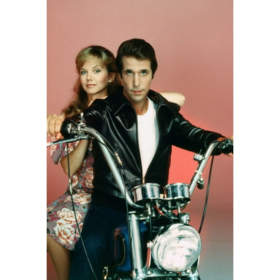 Linda Purl and Henry Winkler in Happy Days 24x36 Poster