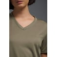 thumbnail image 5 of Expert Brand USA-Made Women's Oxymesh™ Athletic V Neck T-Shirt, Tan, Large, 5 of 6