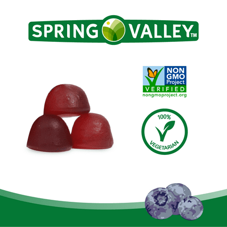 Spring Valley Vegetarian Melatonin Gummies, 10 mg, 120 ct