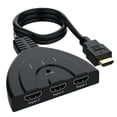 thumbnail image 1 of 3-Port HDMI Splitter Switch Cable Cord 2ft 3 In 1 out Auto High Speed Switcher Splitter Support 3D,1080P For HDMI TV, PS3, Xbox One,etc, 1 of 5