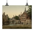 thumbnail image 2 of Print: Convent Bridge And The Spire Of Notre Dame, Bruges, Belgium, circa, 2 of 4