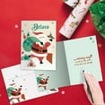 thumbnail image 3 of Tree-Free Greetings Christmas Greeting Card, 5x7, Believe in Magic (GO65382), 3 of 6