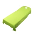 thumbnail image 2 of Massage Table Cover Sheet with Breath Hole - 120*190cm - Various Colors Available - Green, 120x190cm, 2 of 7