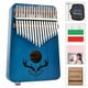 thumbnail image 1 of Pulgar Eq Kalimba De 17 Teclas Con Martillo De Afinación Regalo De Piano De Dedo Portátil Para Niños Adultos Principiantes Profesionales Kearding OD009033-00, 1 of 7
