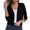 Black, variant on Kukoosong Women's 3/4 Sleeve V-Neck Cardigan Short Knitted Sweater