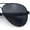 Gunmetal Black - Black, variant on Polarized Pilot Aviator Sunglasses for Men UV400 Metal Frame Gunmetal Black Frame Green Lens