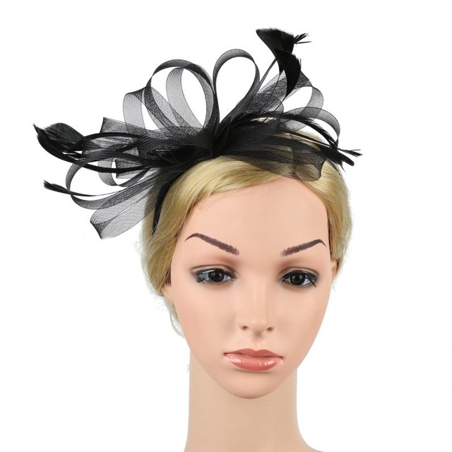 Chapeau de Fête pour Femmes à Moins de 10$ avec Bandeau, Accessoires de Robe de Mariage