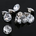 thumbnail image 2 of Clothes Accessary, No  Edges Fashion Elegant Silver Color Rhinestone Buttons, Round Buttons For Clothes Crafts Headboards Sofa Stylish Furniture, 2 of 8