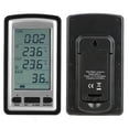 thumbnail image 1 of Medidor De Lluvia Inalámbrico, Registrador De Temperatura De Fácil Operación Alarma De Tiempo Multifunción Frecuencia De 433MHz Para Exteriores, 1 of 7