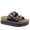 Black, variant on Women’s Platform Slide Sandals, Lightweight Cork Footbed, Adjustable Buckle