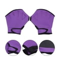 thumbnail image 3 of EeaseMX 1 par de guantes de natación de nailon, guantes de entrenamiento de natación, suministros de natación, protector de manos para natación (color aleatorio), 3 of 7