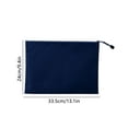 thumbnail image 3 of Taicans Zipper Pouch Bags,Document Bag,9.4x13 in A4 Zipper Bags for Organizing Storage,Waterproof Zipper Pouches,Letter Size,File BagsNavy, 3 of 6