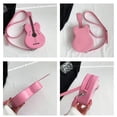 thumbnail image 6 of Jiibva Violin Shape Crossbody Bag Fashion Violin Shaped Shoulder Bag PU Leather Handbag Casual Messenger Bag, 6 of 7