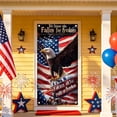 thumbnail image 5 of 4th of July Patriotic Hanging Background curtain with Tie Rope, Easy Install Door Frame Decor for Festival Celebration 250th Anniversary, 5 of 6