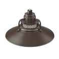 thumbnail image 2 of RRRS14-ABR-Millennium Lighting-R Series - 1 Light Stem Hung Railroad Shade-9.5 Inch Tall and 14 Inch Wide-Architectural Bronze Finish, 2 of 3