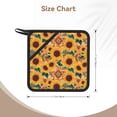 thumbnail image 3 of Xecao Bohemian Sunflower for Silicone Trivet Mats - Heat Resistant Pot Holders, Multipurpose Non-Slip Hot Pads, 3 of 8