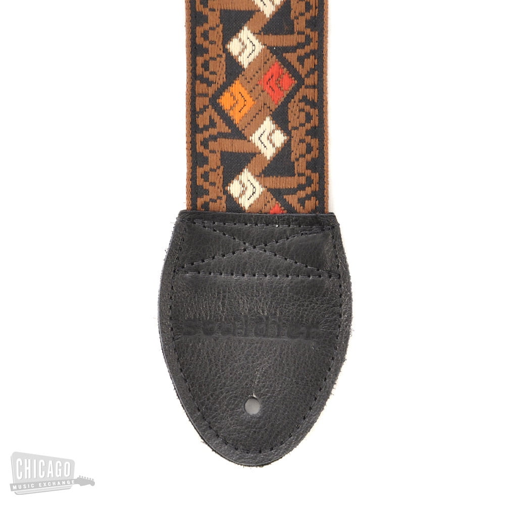 Souldier Diamond Guitar Strap Brown 2 in.