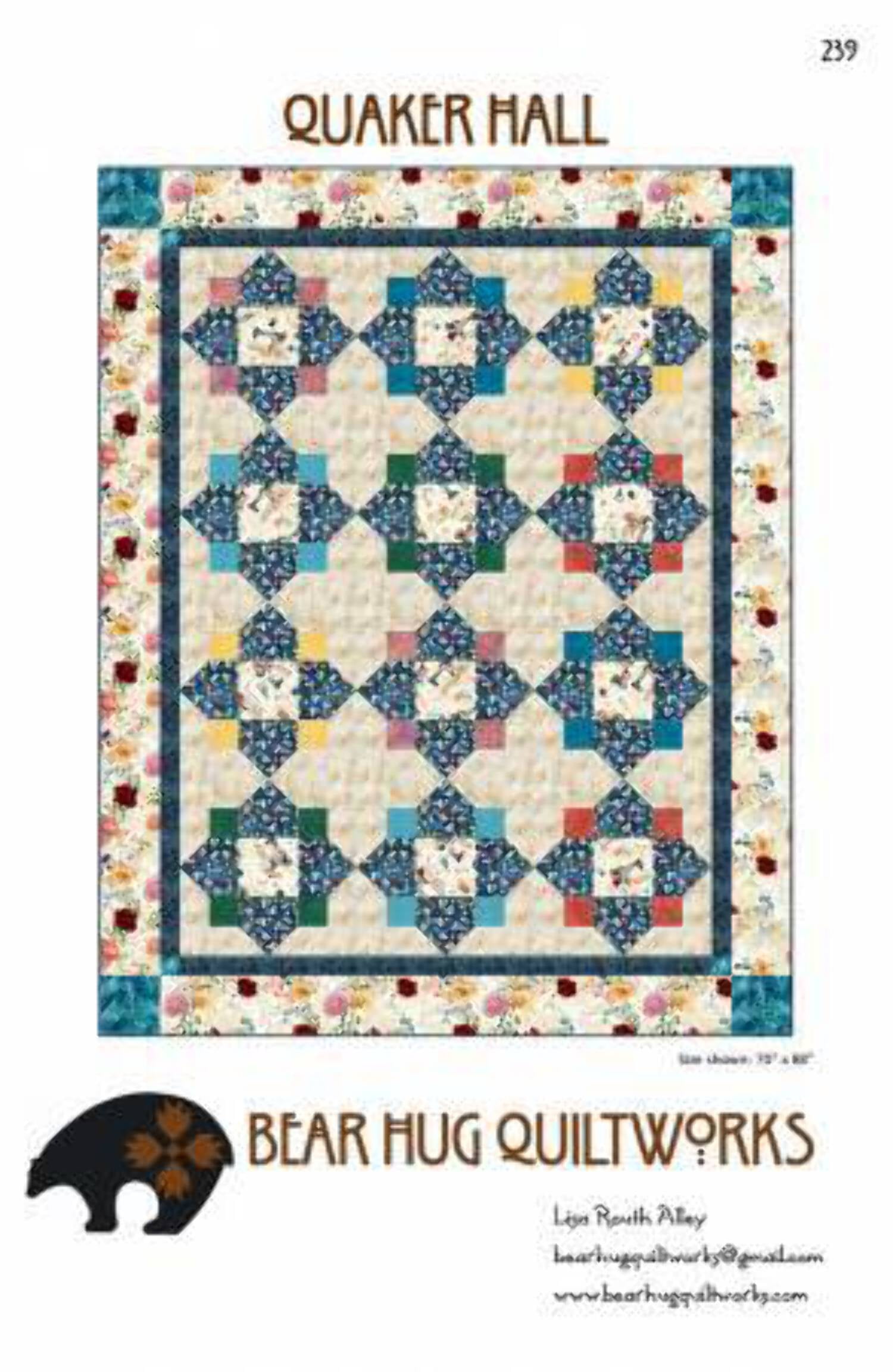 Quaker Hall Quilt Pattern