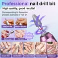 thumbnail image 3 of JKCCZLL Fantexy 3/32" Carbide Nail Drill Bit - Remove Acrylic Hard Gels Quickly and Safely,Professional Cone Tungsten Drill Bits Set Nail File Acrylic for Manicure,Pedicure,Cuticle Cleaner(Fine - F), 3 of 9