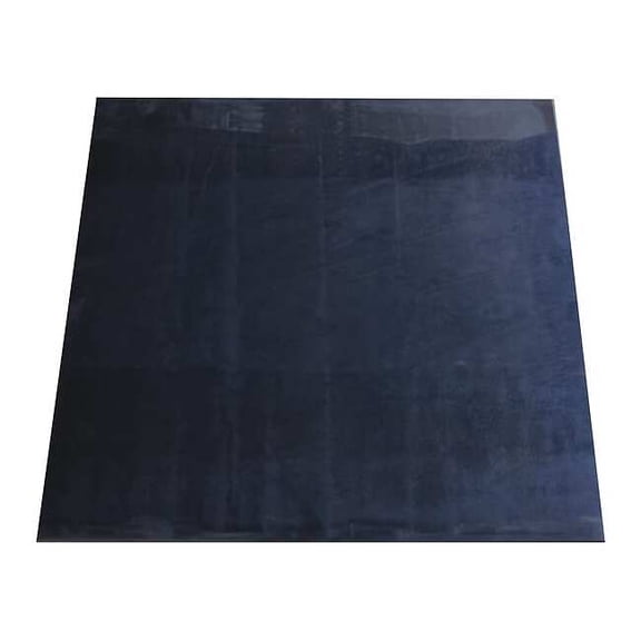 Garlock Safety Systems Rubber Mat,24" L,Rubber 155053