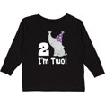 thumbnail image 3 of Inktastic Happy 2nd Birthday Zoo Elephant Boys or Girls Long Sleeve Toddler T-Shirt, 3 of 5
