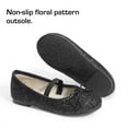 thumbnail image 4 of Girls dress shoes with classic Mary Jane strap designed as comfortable ballerina flats for daily or special wear, 4 of 5