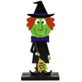 thumbnail image 2 of Fiudx Adornos de Madera para Halloween, Diseño de Casa Embrujada y Calabaza, Decoración Única para El Hogar y La Oficina, Perfectos para Fiestas de Halloween, Regalo para Amigos y Familiares, 20 X 10, 2 of 2