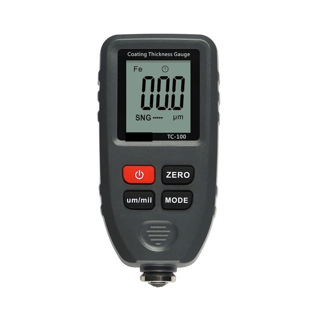 TC100 Thickness Meter Car Paint Film Thickness Tester Measuring FE/NFE Two Manual Automotive Paint Instrument ,Fast and Reliable