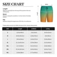 thumbnail image 5 of Fotbe Orange To Teal Gradient1 Pajama Shorts for Men, Men's Pajama Bottoms, Sleepwear,Short Pajama Pants-Large, 5 of 9
