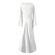 thumbnail image 2 of Vestido medieval de manga larga con escote en V para mujer, largo hasta el suelo, para cosplay, 2 of 2