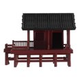 thumbnail image 1 of SHOWERORO Micro Pavilion Landscape Plastic Brown 1Set Ideal For Homeowners And Office Workers Decoration, 1 of 6