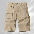 thumbnail image 2 of SHIXIAOO Pantalon Cargo Homme de Travail Jambe Droite Extérieur Décontracté Confortable avec Poches Durable Léger Respirant pour Randonnée Usage Quotidien, 2 of 8