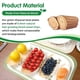 thumbnail image 4 of Juego de 100 Platos Desechables de Madera, Platos de , Bandejas de Comida, Platos de Postre Desechables y Barquitos de Comida Desechables., 4 of 5