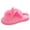 Pink, variant on Women Cute Ra𝖻𝖻it Ear Slippers House Non-S𝗅ip Indoor Bedroom Slides Soft F𝗅u𝖿𝖿y Bunny Ca𝗋𝗍oon Slipper Winter S𝗅ip On Shoes with Thick Fl𝖾𝖾c𝖾 Li𝗇𝗂ng, Warm Plush Animal Shoes