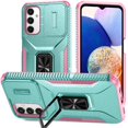 thumbnail image 1 of Funda para GANGXUN Samsung Galaxy A14 5G - Soporte metálico, Función magnética, Verde, 1 of 5